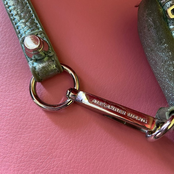 Alexander wang metallic turquoise wristlet wallet - Picture 5 of 7